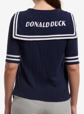 Her Universe Disney Donald Duck Knit Sailor Cardigan Her Universe Exclusive, , hi-res